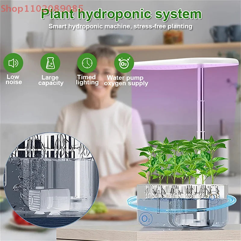 Intelligent Hydroponic Growing System &ndash; Auto Timer Light