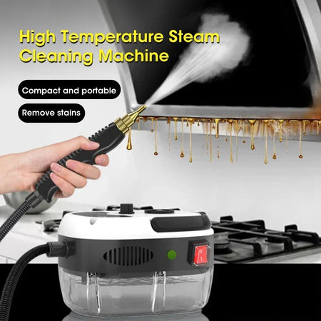2500W High-Temperature Steam Cleaner for Home &amp; Car - US/EU Plug