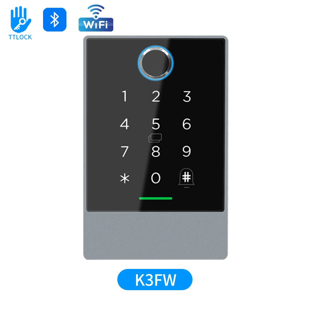 TTLOCK WiFi Keypad Access Control Reader &ndash; App Unlock K3FW