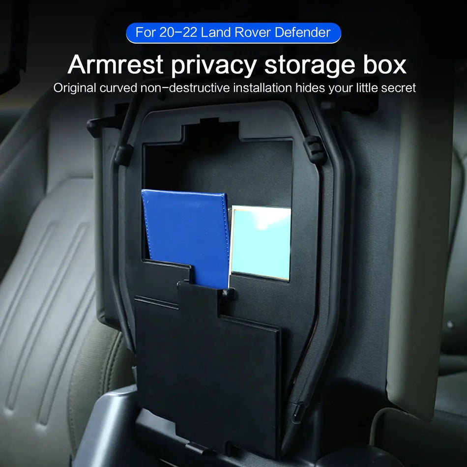 Center Console Organizer Box For Land Rover Defender 90 110 by InterCyprus Trading Ltd
