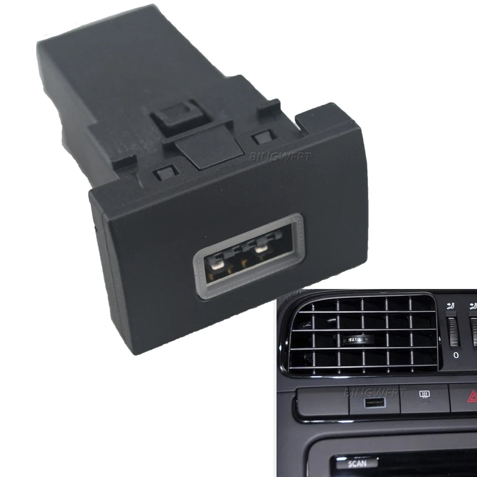 Carregador de Carro QC3.0 Type-C PD Dual USB para Volkswagen POLO 2011-2013