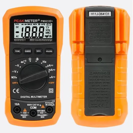 PM8233D Plus &ndash; Auto Range Digital Multimeter NCV Tester