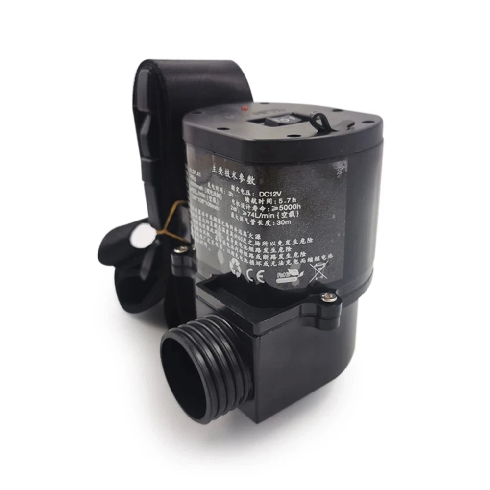 Electric Full Face Mask Electric Pump &ndash; Low Weight Design