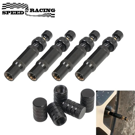 Adjustable Auto-Stop Tire Deflator Valve Kit Screw-on Tyre Air Down Tool Offroad Accessories Fit for Offroad 4x4 by InterCyprus Trading Ltd