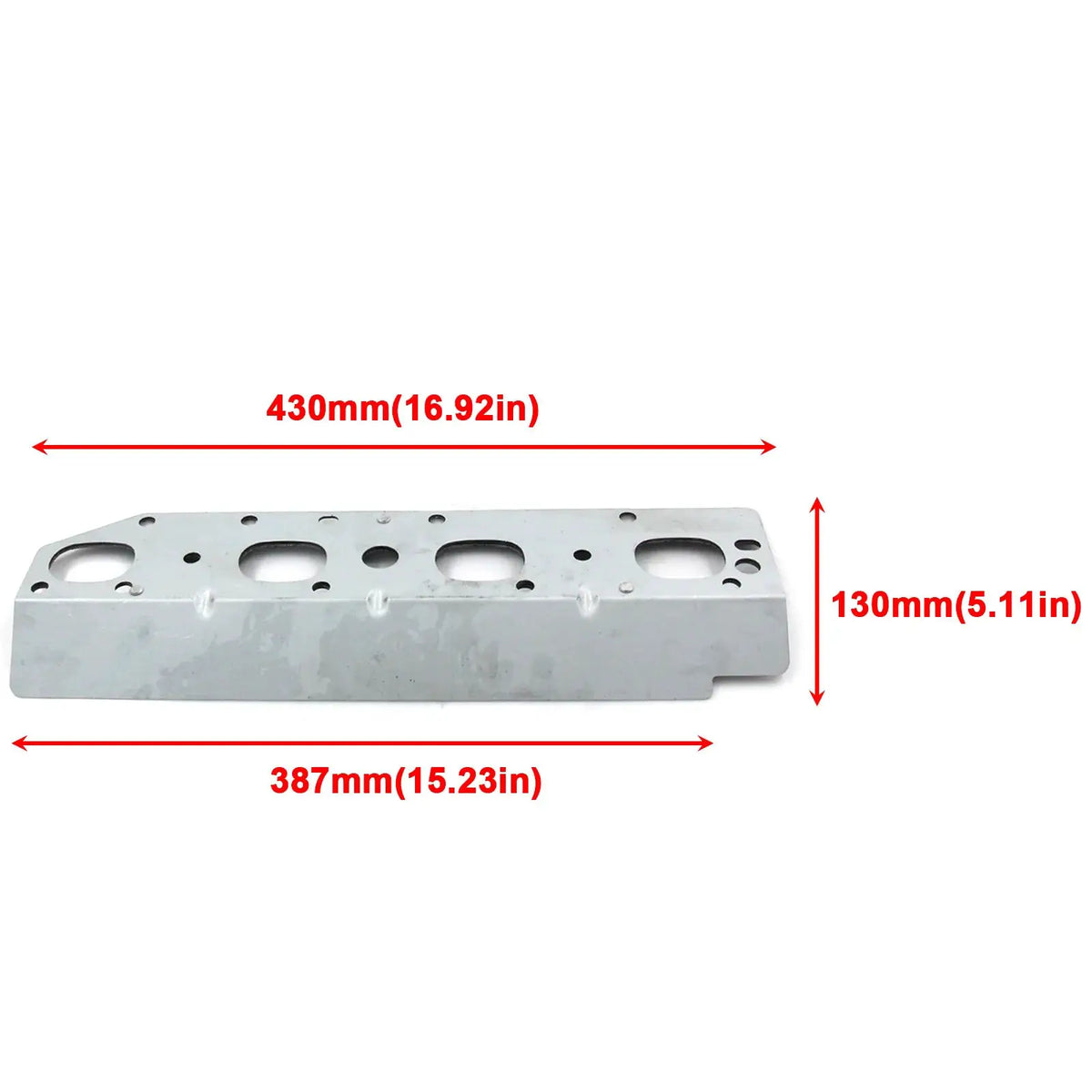Exhaust Manifold Gasket set + Bolts & Studs set For 2009-2020 Chrysler Dodge Ram 5.7L V8 Engines. (Complete set Left + Right) by InterCyprus Trading Ltd