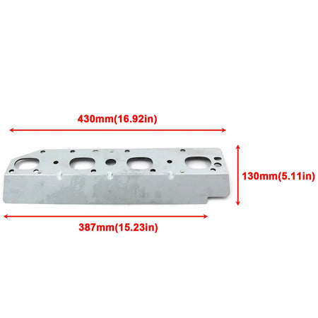 Exhaust Manifold Gasket set + Bolts & Studs set For 2009-2020 Chrysler Dodge Ram 5.7L V8 Engines. (Complete set Left + Right) by InterCyprus Trading Ltd