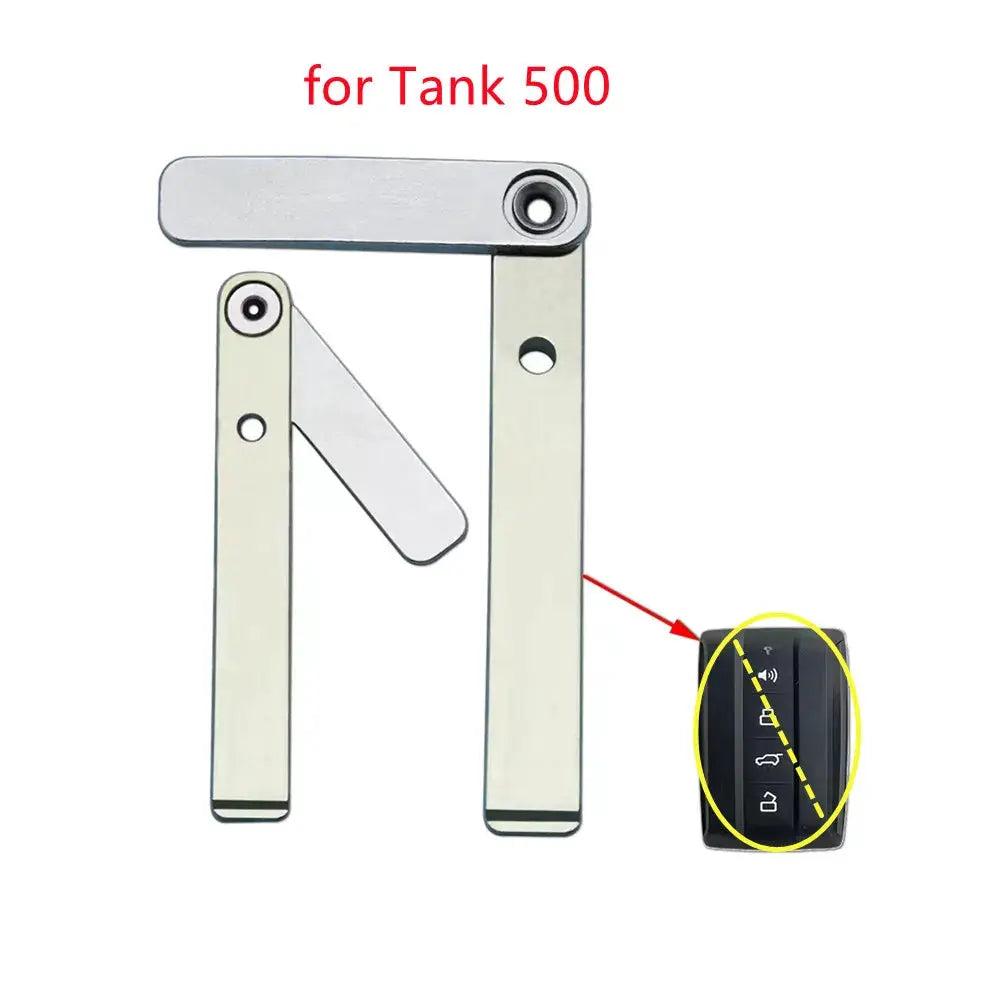 10pcs/lot Emergency Insert Smart Small Mechanical Key for Great Wall Tank 300 500 Smart Card Key by InterCyprus Trading Ltd