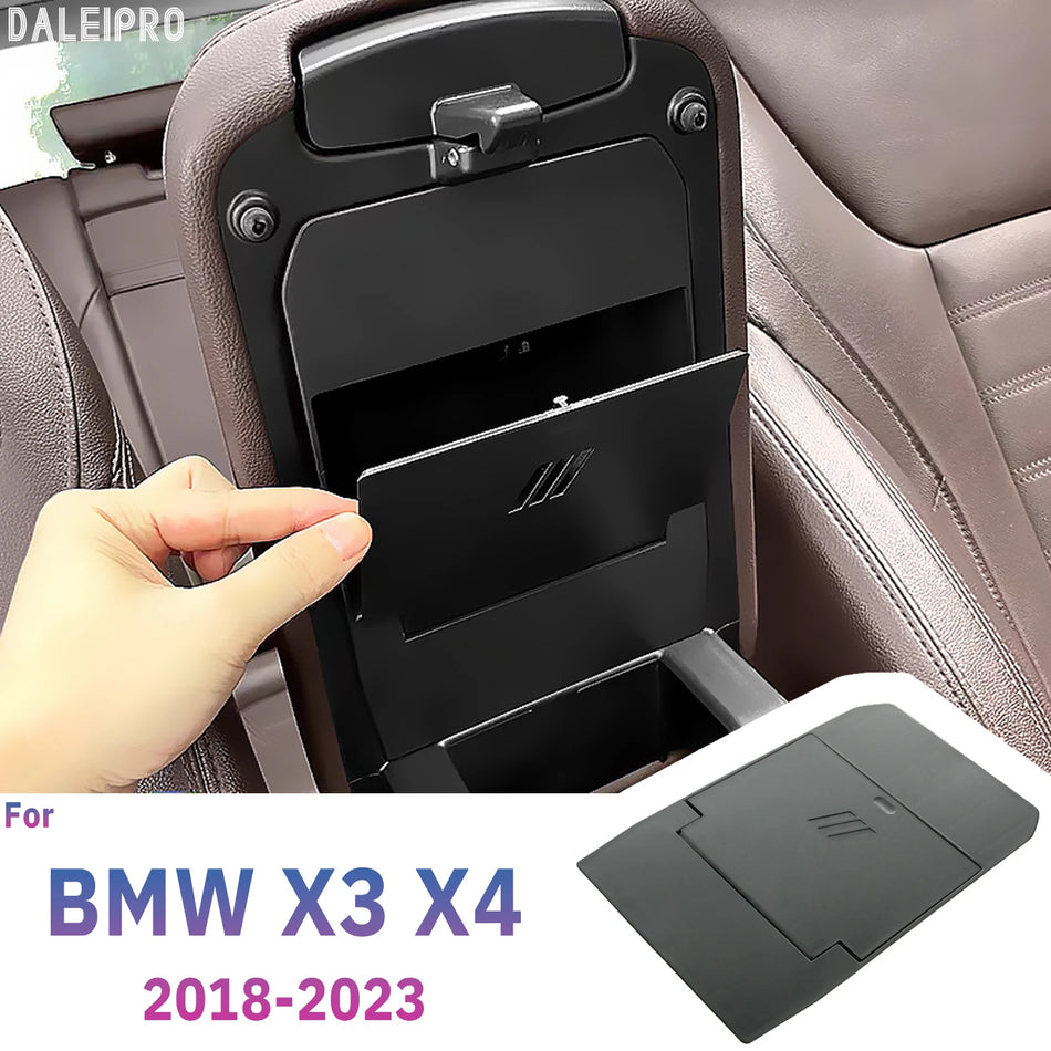 Скрытая коробка для хранения под подлокотником для BMW X3 X4 2018 2024