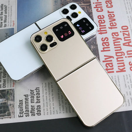 Unlocked Flip Lady Senior Phone Dual Sim &ndash; Easy Dial Torch