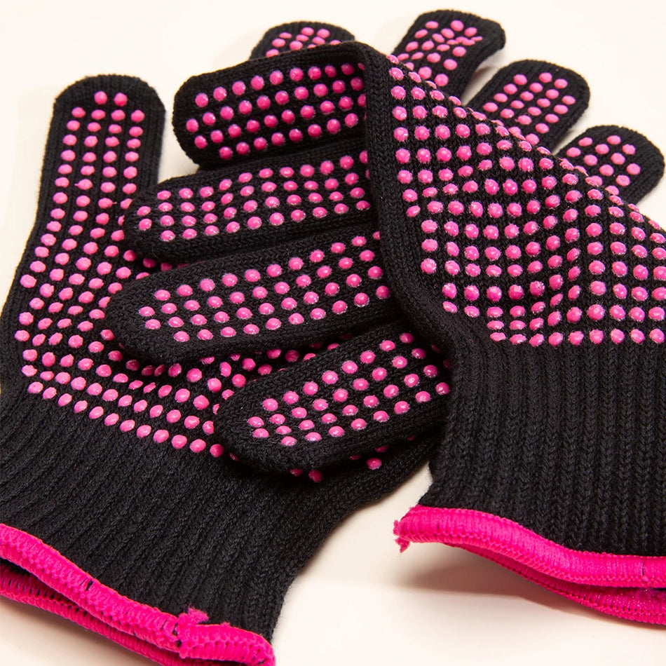 Heat Resistant BBQ Gloves With Fireproof Nylon For Cooking And Baking