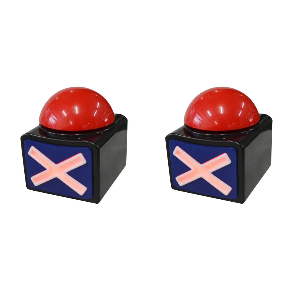 Red Contest Answer Button with Sound and Light Trivia Quiz Got Talent ...