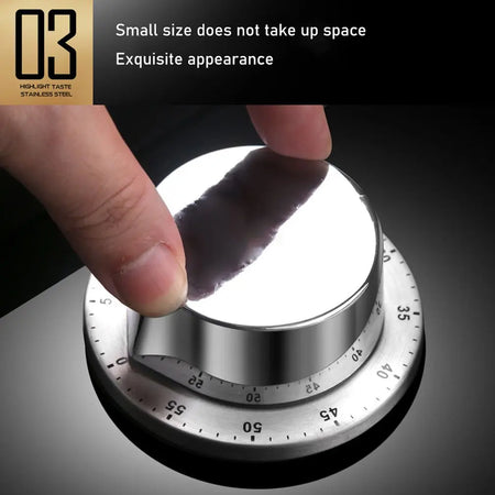 Magnetic Stainless Steel Timer