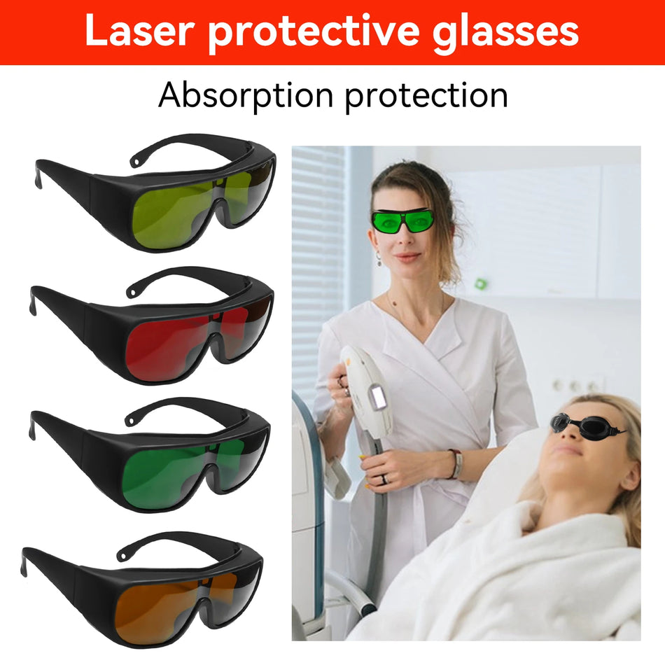 Laser Protection Glasses 10600nm OD6 UV400 - Wide Spectrum