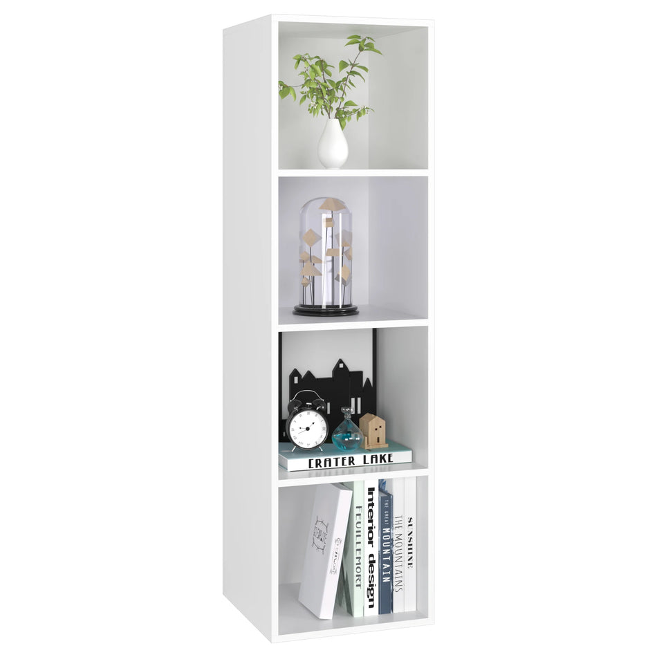 Стеллаж для книг Getone White Cube Storage с 4 кубами 30x30x106 см