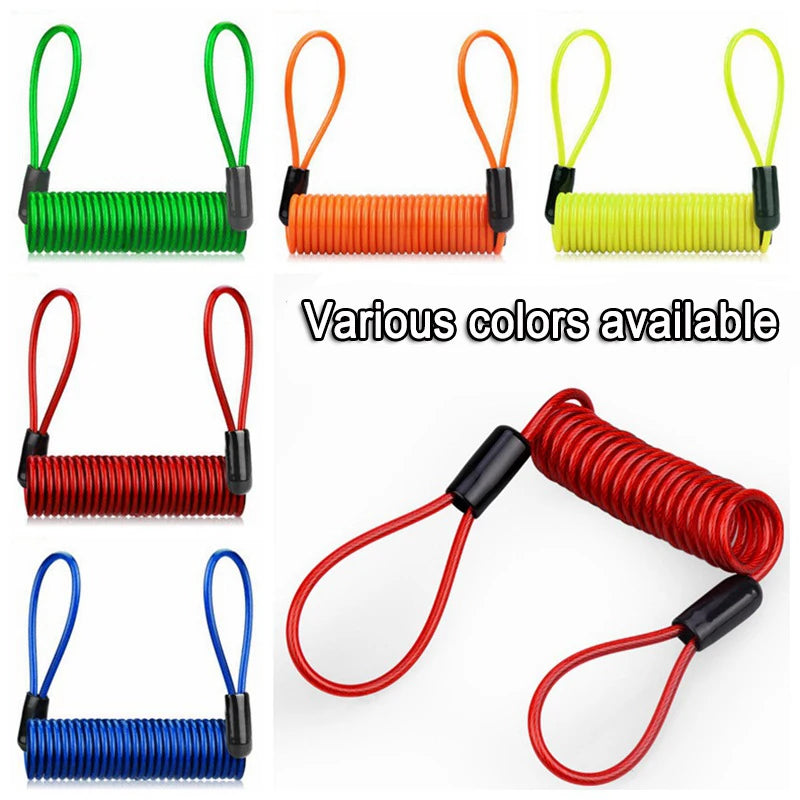 Συναγερμός κλειδώματος δίσκου μοτοσικλέτας ZJ115700 για προστασία από κλοπή 120cm