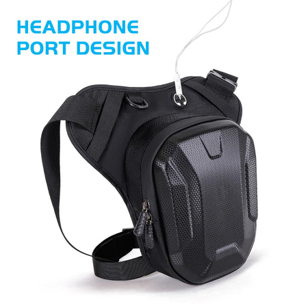 Knight Motorcycle Thigh Bag &ndash; Rainproof Reflective PU