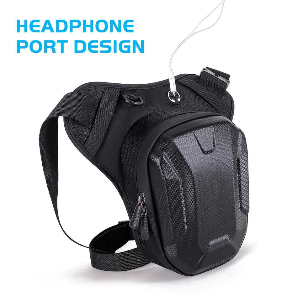 Knight Motorcycle Thigh Bag &ndash; Rainproof Reflective PU