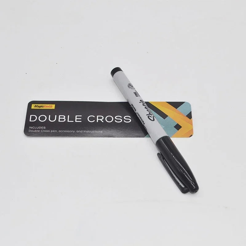 Double Cross Ink Vanishing Trick - Disappearing Ink Effect