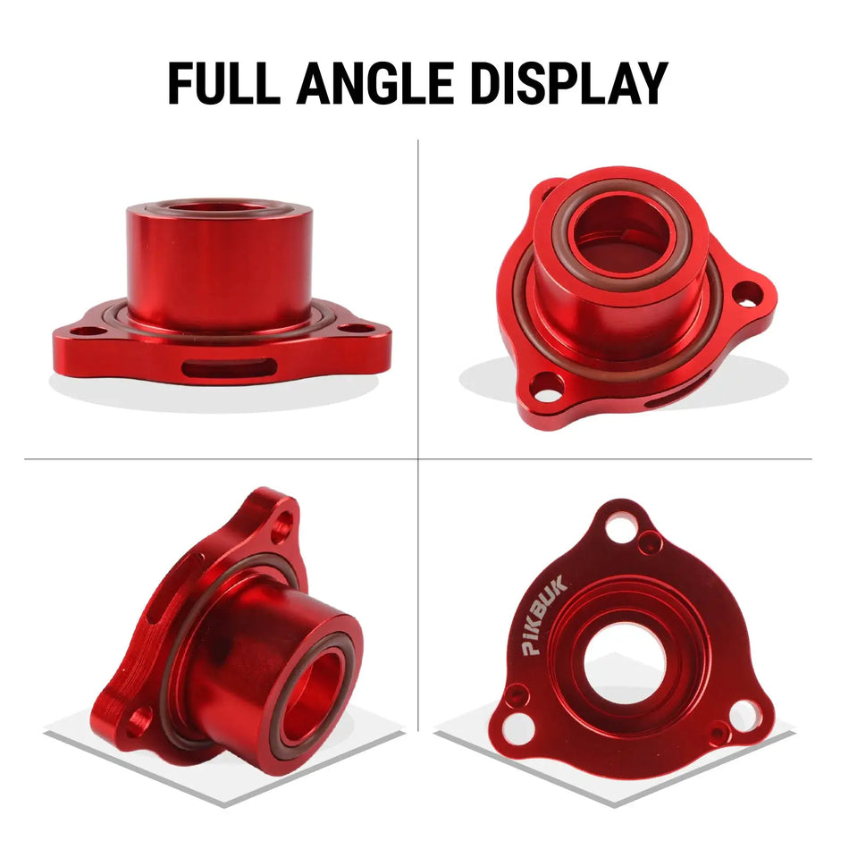 PIKBUK Atmospheric Diverter Valve Spacer For Audi A3 8V A4 B9 Q5 TT For VW For Golf MK7/7.5 GTI/R Aluminium by InterCyprus Trading Ltd