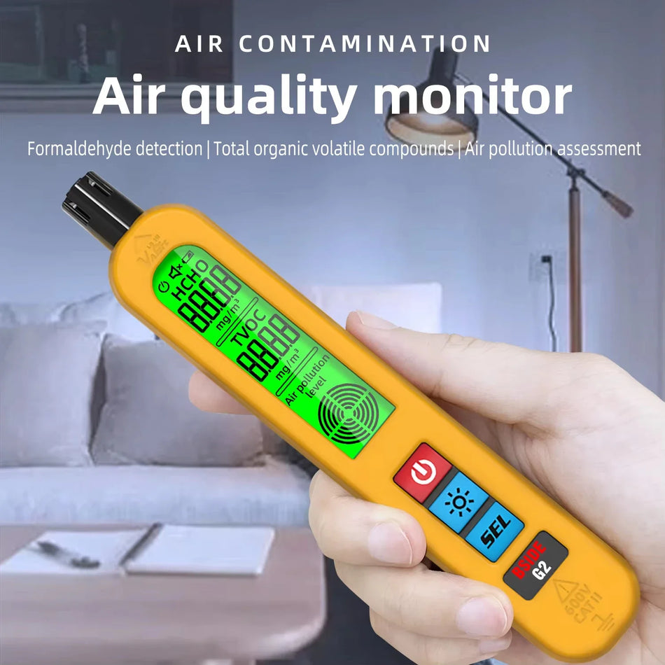 Moniteur de qualité de l'air portable BSIDE G2 formaldéhyde et TVOC