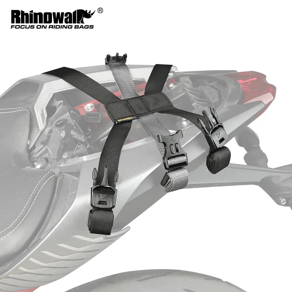 Rhinowalk Motorcycle Tail Bag Mounting Strap Fit MT2335 MT21610/20/30 MT2208/15/30 Back Saddle Bag Straps by InterCyprus Trading Ltd