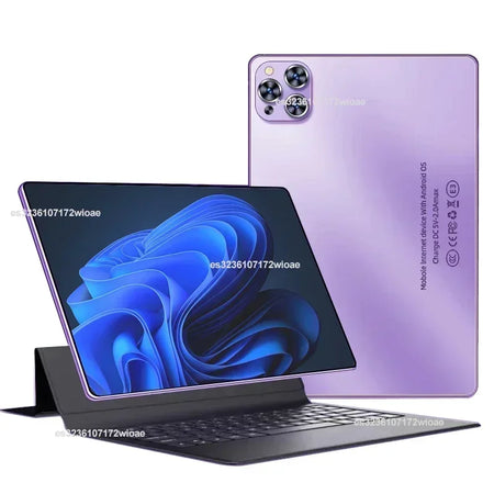 Pad 8 Pro Tablet 10.1 Inch &ndash; Snapdragon 8 Gen2 with 16GB RAM and 1024GB Storage Purple and Keyboard / 12GB 256GB