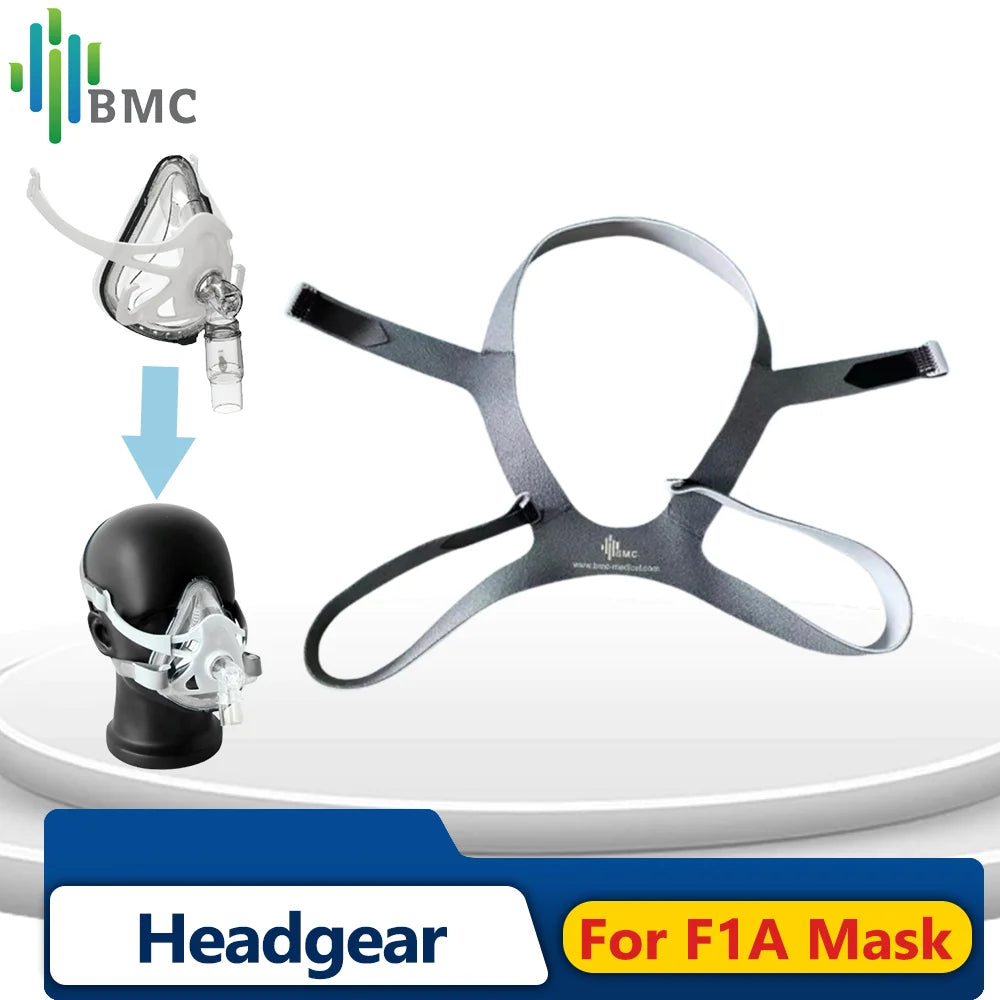 BMC F1A Full Face Mask Headgear &ndash; Three Layer Fabric Headgear