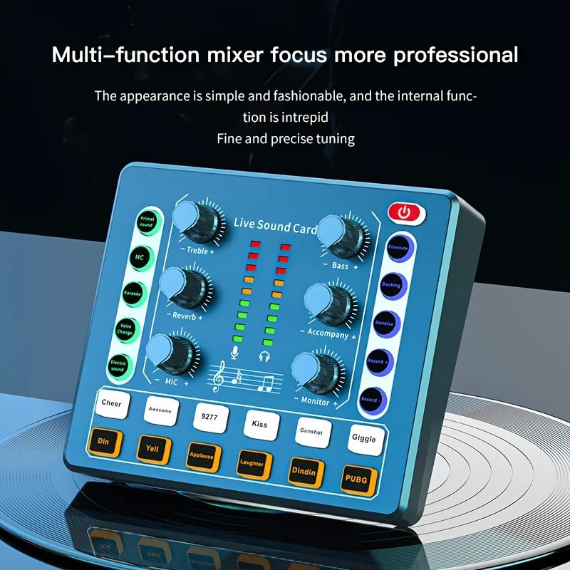 M8 Audio Interface - All-in-One Podcast Studio