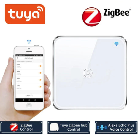 Tuya ZigBee Switch Without Neutral Wire &ndash; Touch Sticker