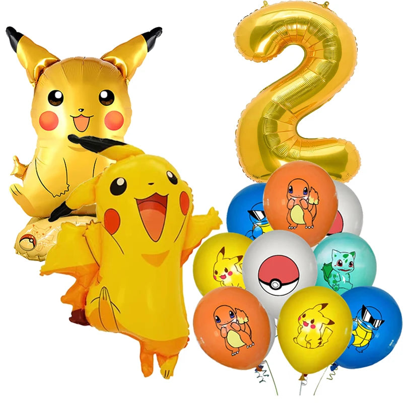 Birthday Party Decoration Set - Balloons, Tableware &amp; More