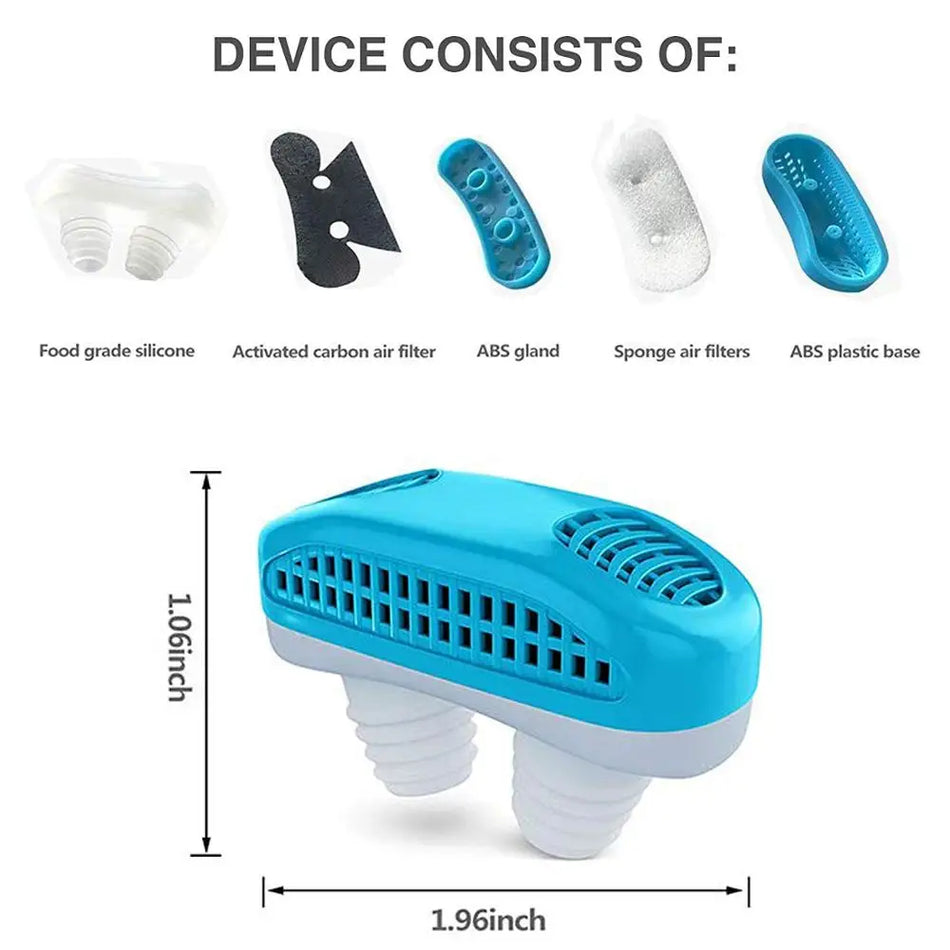 Silicone Nasal Clip Sleep Aid Snore Device &ndash; Ultra-Soft