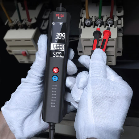 BSIDE X1 Voltage Detector &ndash; 3 Line LCD NCV Adjustable