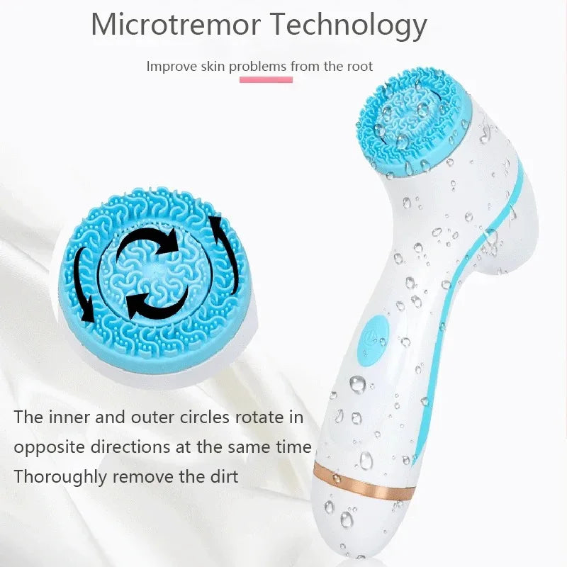 Nu Face Rotating Cleansing Brush Galvanica Spa &ndash; Deep Clean