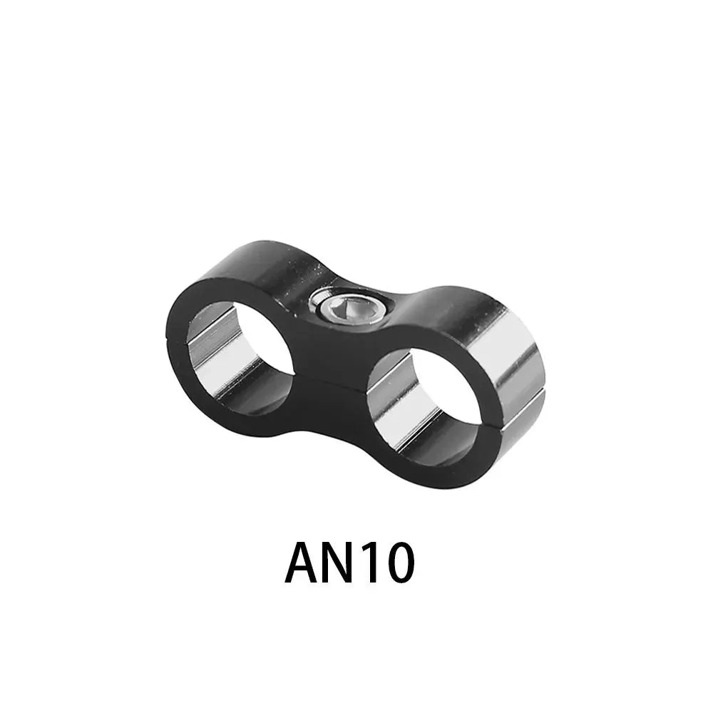 Universal AN4 AN6 AN8 AN10 Billet Oil Fuel Water Hose Tube Seprator Divider Clamp aluminum line separator Kit by InterCyprus Trading Ltd
