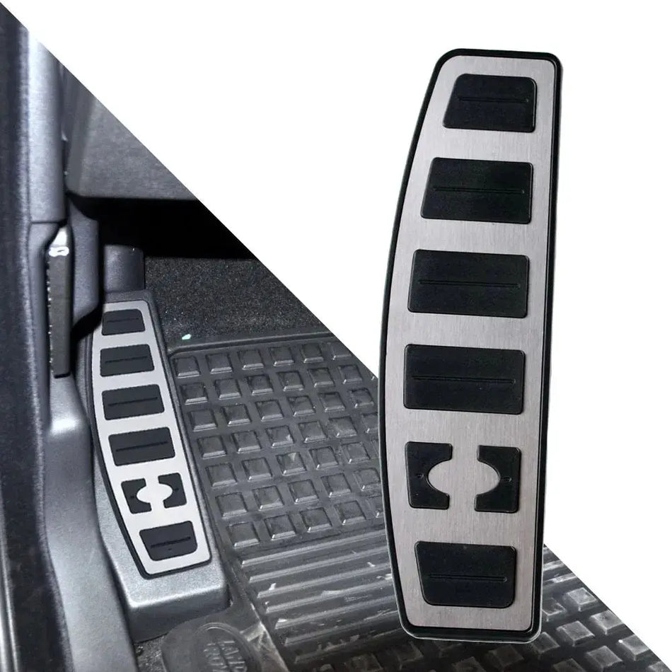Pedal Pads With Stainless Steel For Land Rover Discovery LR3 LR4 by InterCyprus Trading Ltd