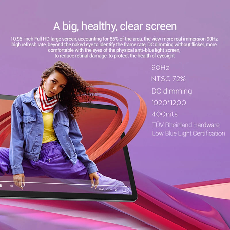 Lenovo Tab K10 M11 - 11 Inch 90Hz Display Android 13