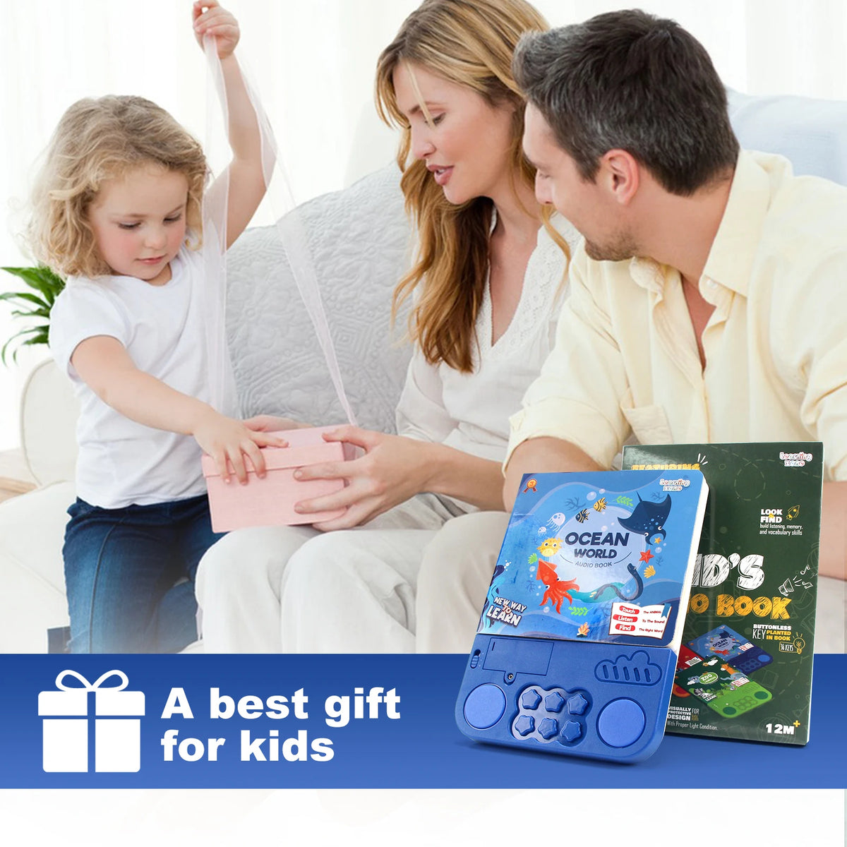 CoolPlay Kids Electronic Audio Books &ndash; Interactive Learning with Melody and Lights