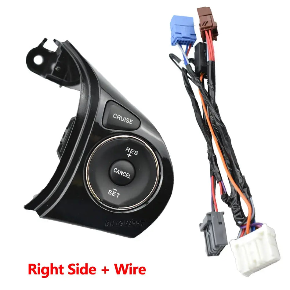 Multifunction Steering Wheel Audio Switch Cruise Control Button For Honda Jade Civic 2012-2015 1.8L OE. 35880-TR6-A21 by InterCyprus Trading Ltd