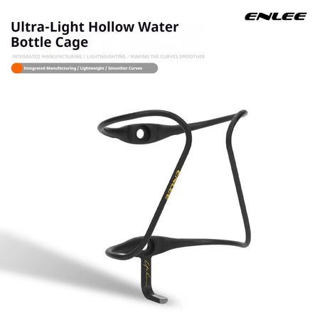 ENLEE 9.2g Super Light Carbon Fiber Bottle Cage Hollow Streamlined Design Aerodynamic Cycling Water Bottle Mount For Racing Road by InterCyprus Trading Ltd