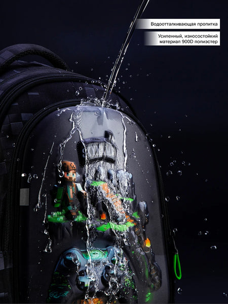 SkyNameCN Space School Backpack - Waterproof Nylon Durable