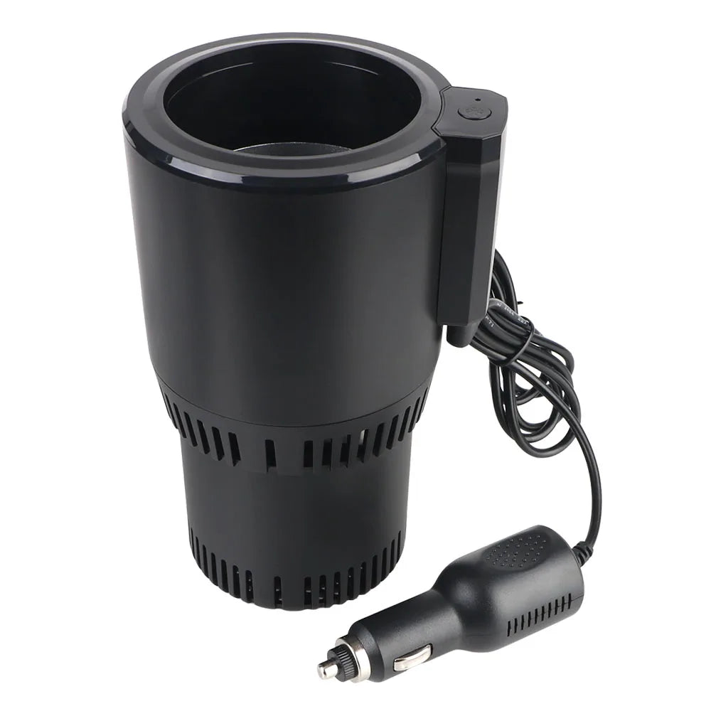 Water Warmer Bottle DC 12V - Portable Cooling Heating Cup black