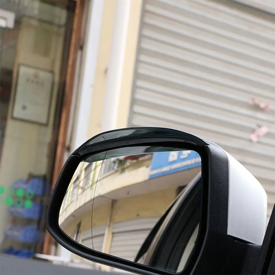 Rearview Mirror Rain Shield Cover For Ford Focus MK2 MK3 ABS Plastic Black Finish Dust Guard