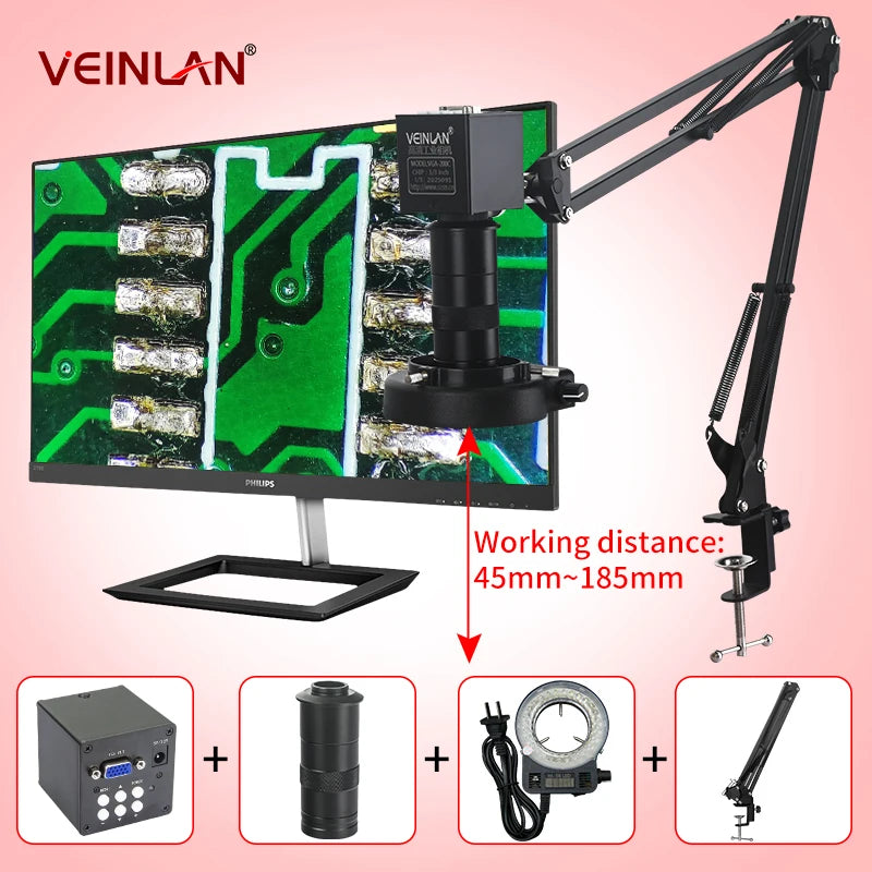 VEINLAN Video Microscope &ndash; High Magnification Digital Inspection