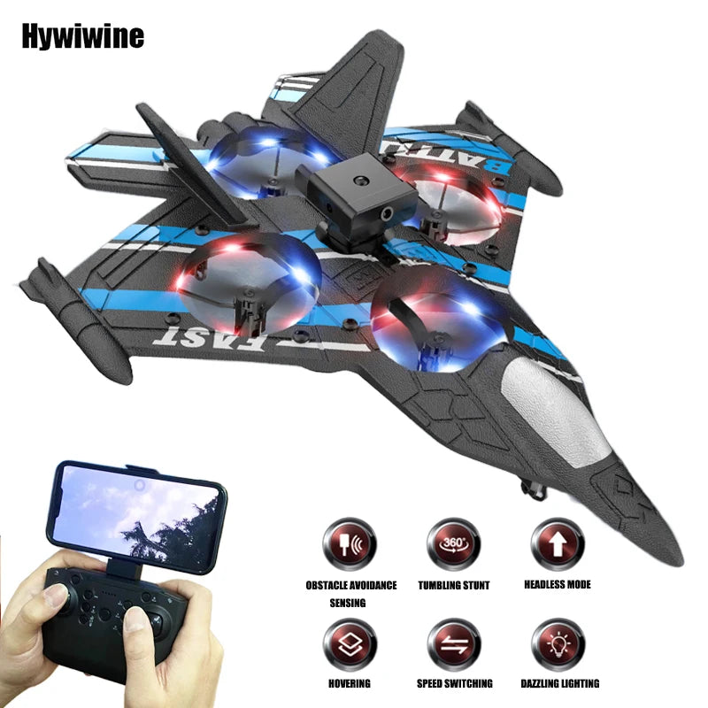 Hywiwine RC Plane &ndash; Aerial Photography with Obstacle Avoidance