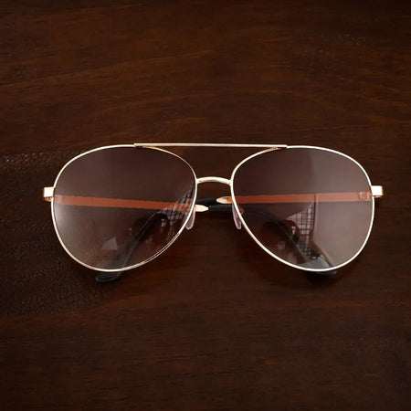 SHAARMS Men's Luxury 6-in-1 Gift Set: Watch, Glasses, Pen, Keychain, Belt &amp; Wallet