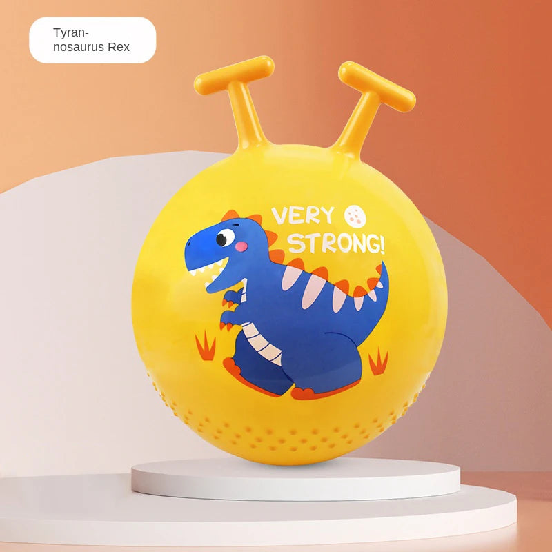 45Cm Hopper Ball &ndash; Inflatable Kids Ride On Toy With Handle yellow
