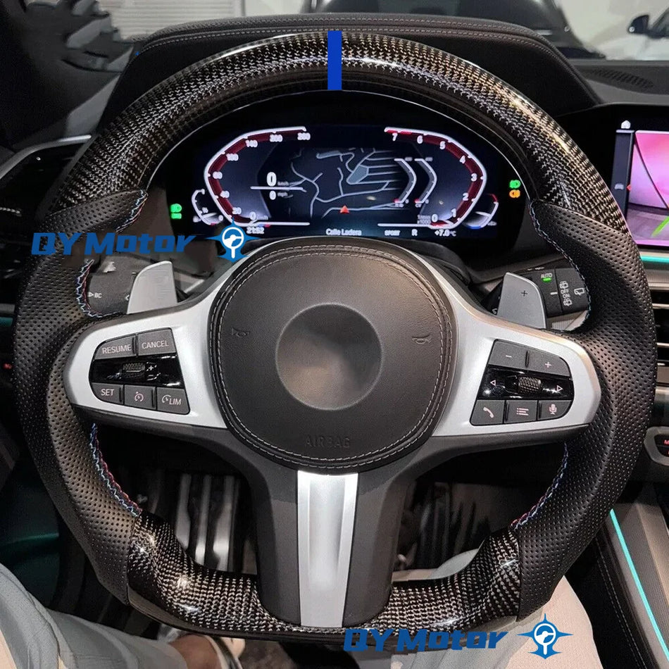 BMW M3 G80, M4 G82 Heated Real Carbon Fiber Steering Wheel