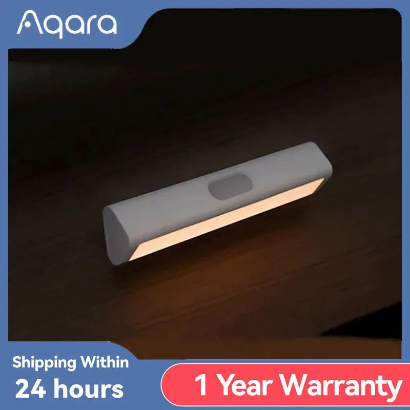 Magnetic LED Night Light with Human Body Sensor, 2-Level Brightness, 8-Month Standby for Smart Home by InterCyprus Trading Ltd