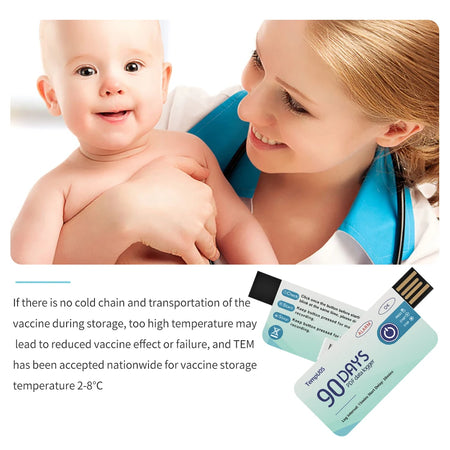 10000 Points USB Temperature Data Logger &ndash; PDF Report