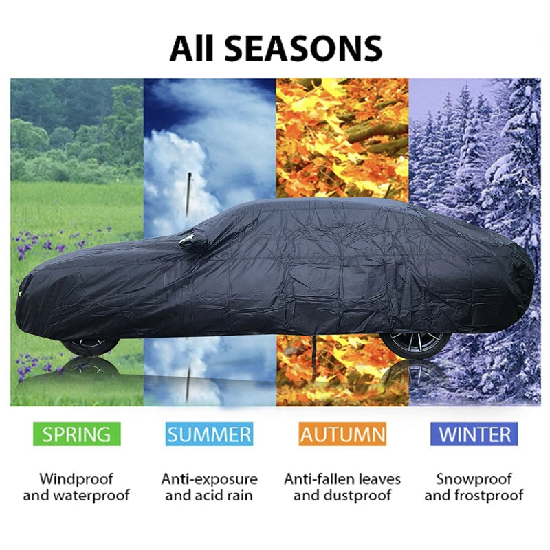 Universal SUV Sedan Full Car Cover &ndash; Waterproof UV Protection